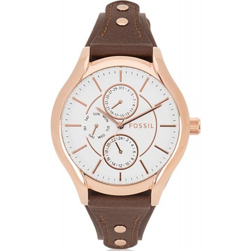 

Наручные часы женские Fossil BQ3065 коричневые, BQ3065