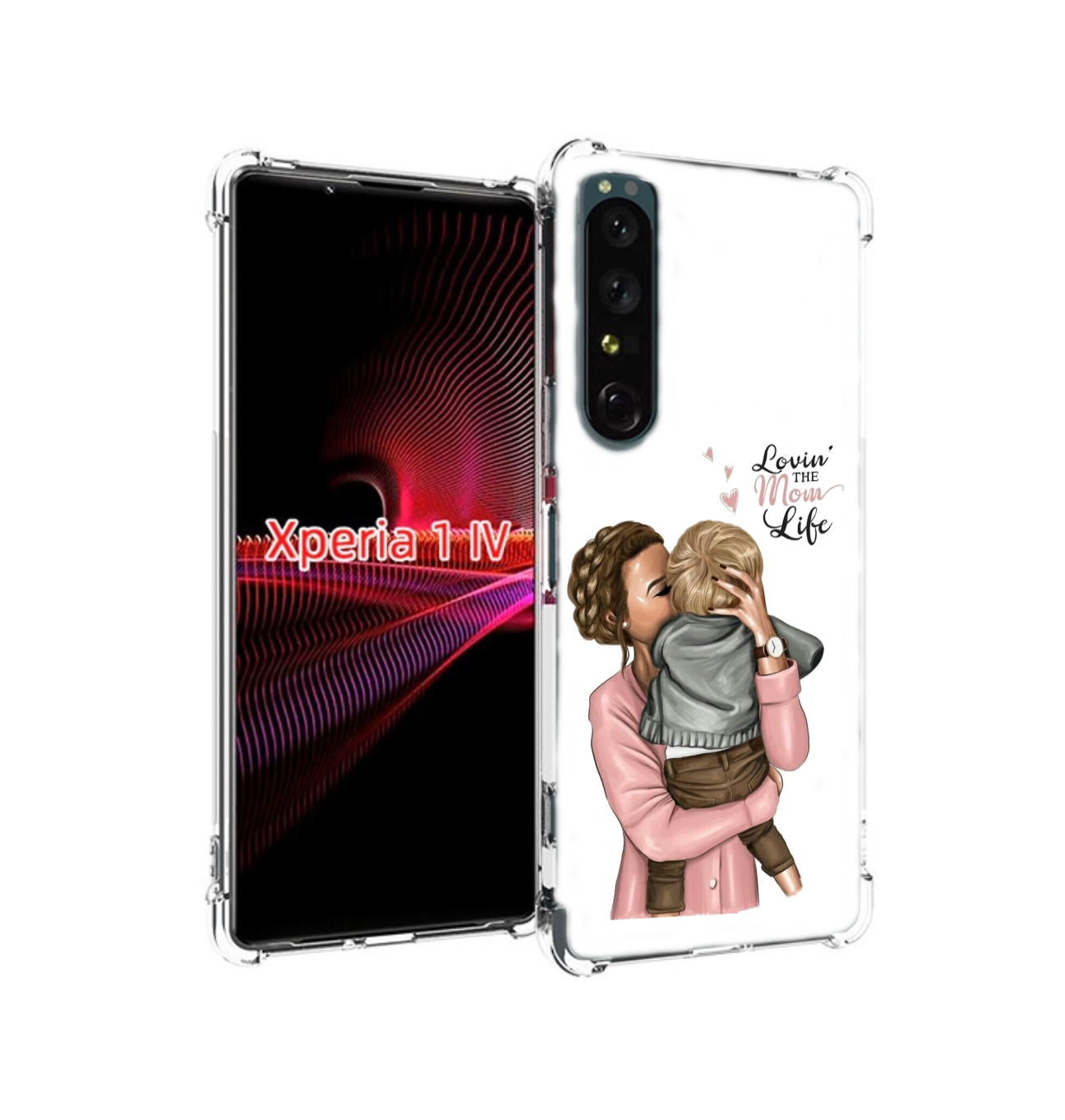 

Чехол накладка MyPads Любовь-мамы детский для Sony Xperia 1 IV, Прозрачный, Tocco