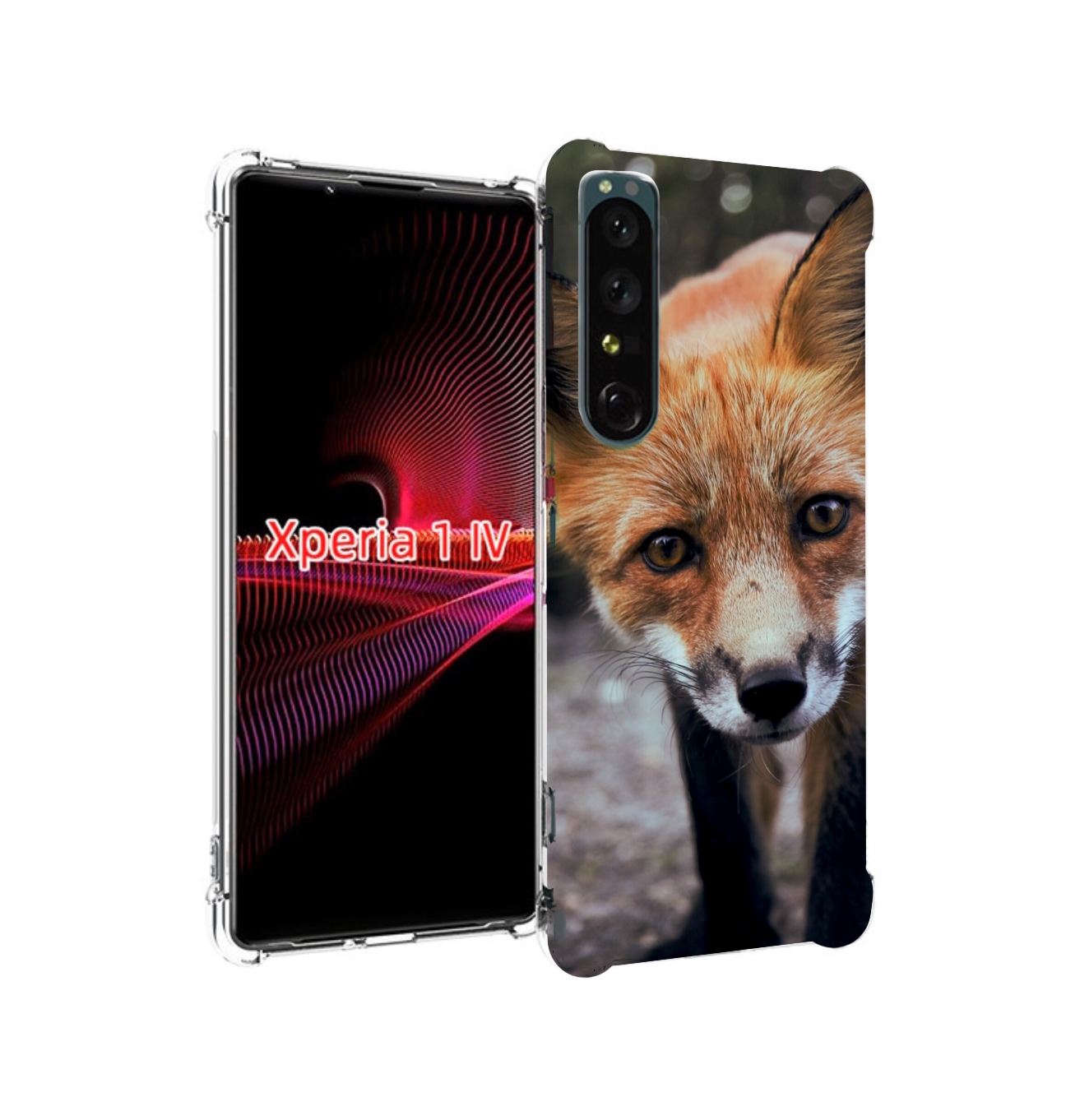 

Чехол накладка MyPads Лисица для Sony Xperia 1 IV, Прозрачный, Tocco