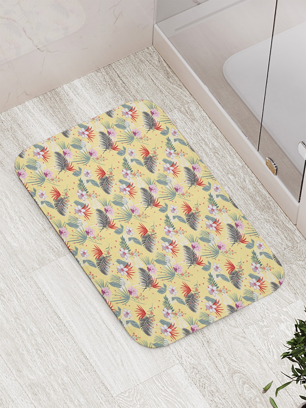 

Коврик противоскользящий для ванной, сауны, бассейна, 77х52 см bath_81833 JoyArty
