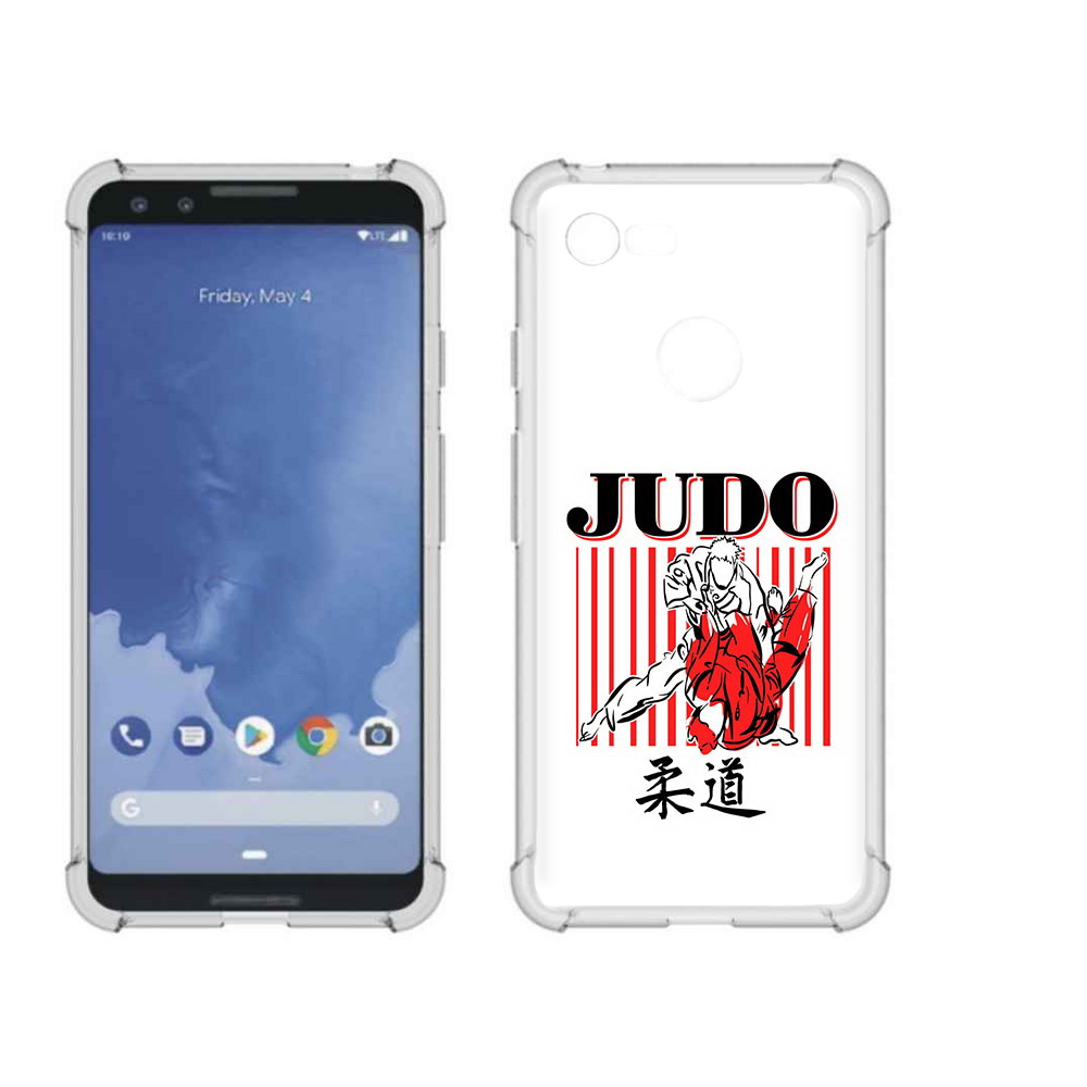 

Чехол MyPads Tocco для Google Pixel 3 Дзюдо, Прозрачный, Tocco