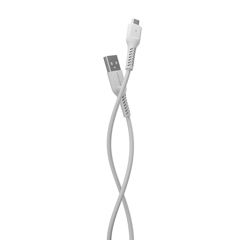 Дата-кабель More choice K16m USB 2.0A для micro USB TPE 1м White