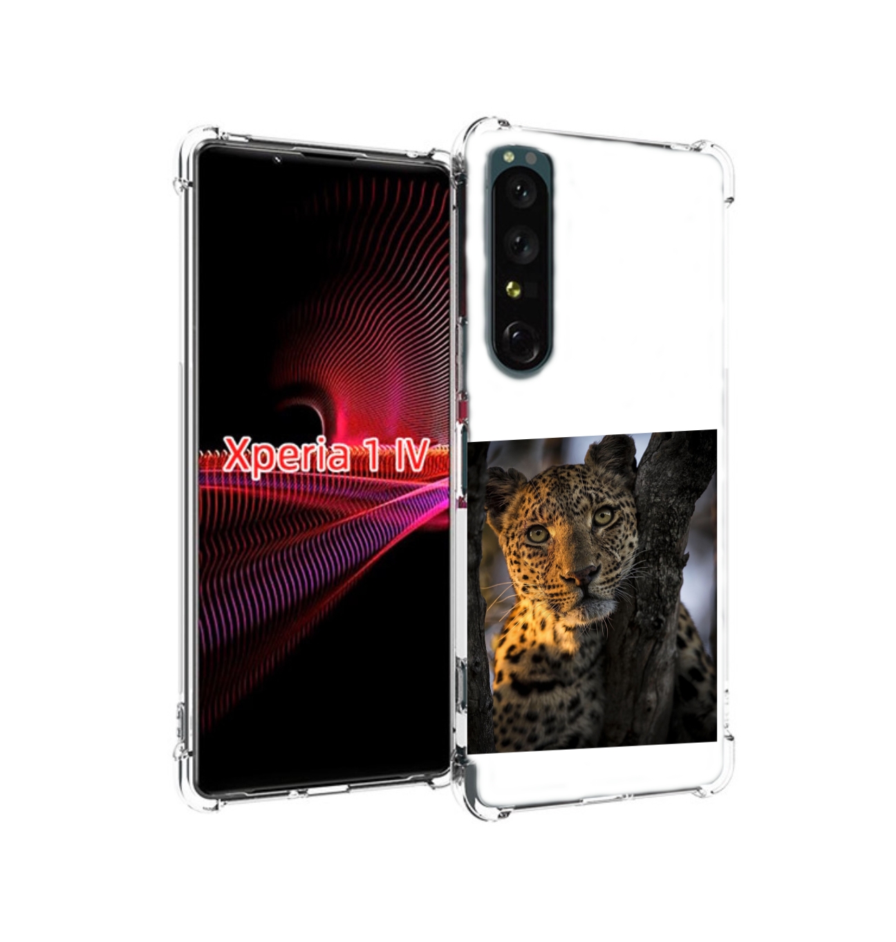 

Чехол накладка MyPads Леопард для Sony Xperia 1 IV, Прозрачный, Tocco
