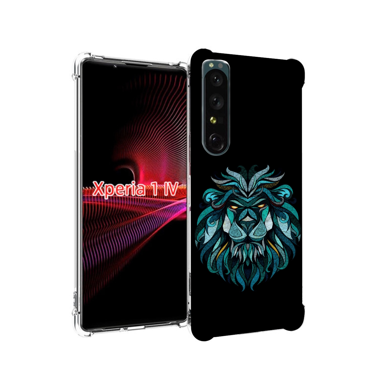 

Чехол накладка MyPads Лев-красивый-зеленый для Sony Xperia 1 IV, Прозрачный, Tocco