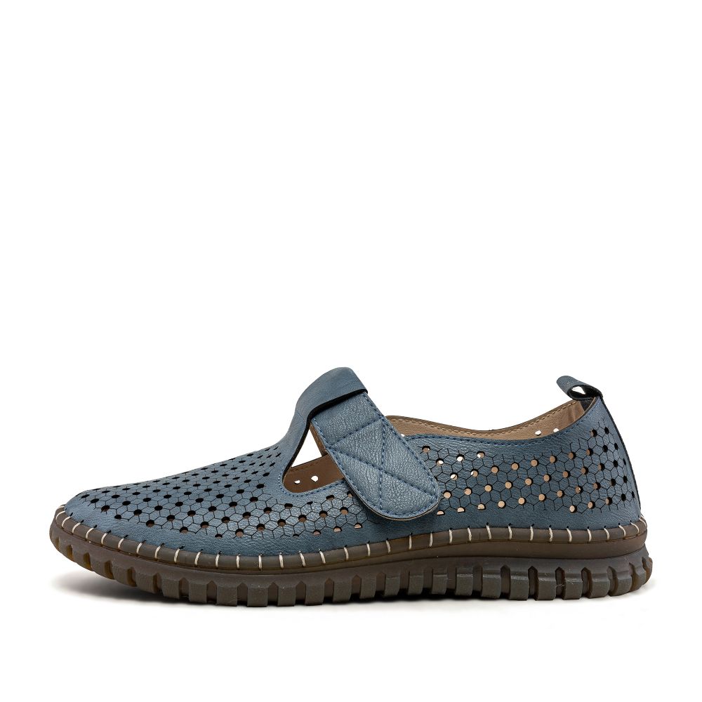 

Туфли женские Marisetta 245-31WK-818SS синие 37 RU, Синий, 245-31WK-818SS