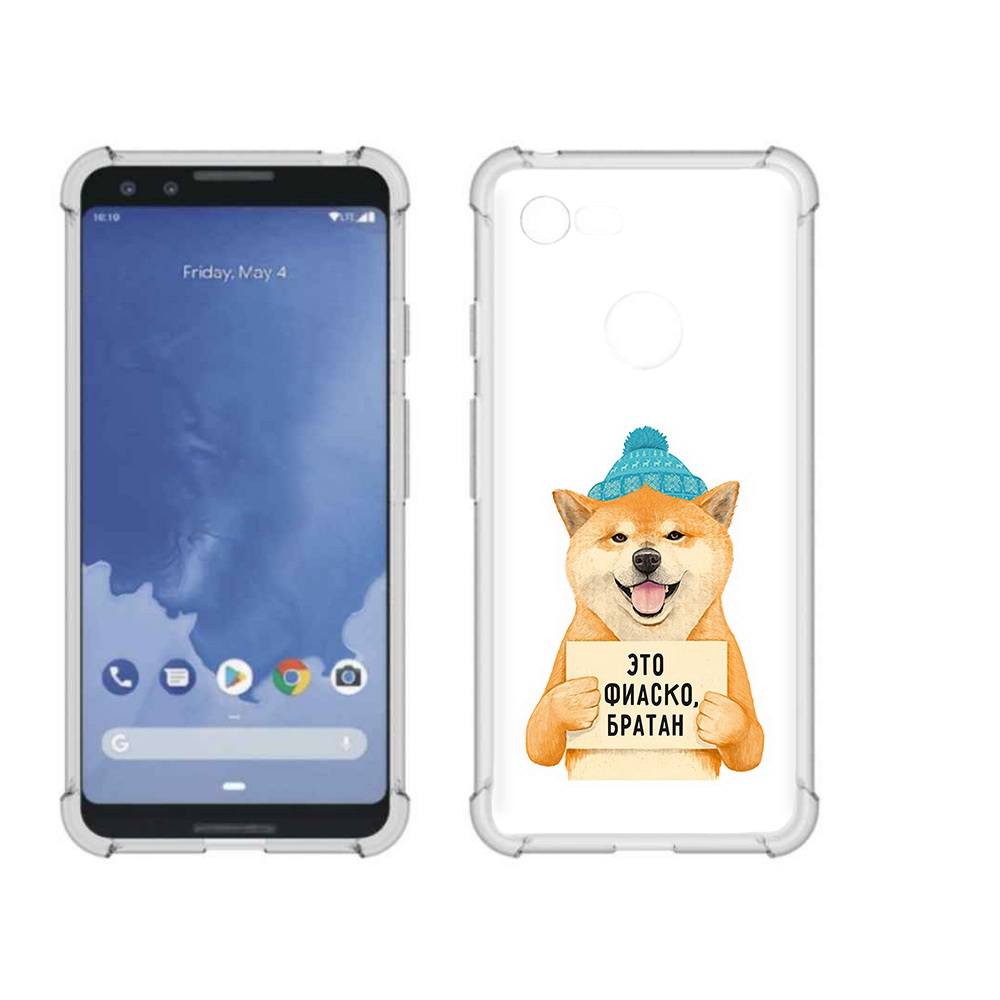 

Чехол MyPads Tocco для Google Pixel 3 фиаско, Прозрачный, Tocco