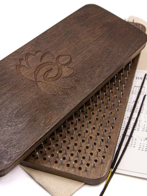 фото Доски садху лотос для стояния на гвоздях и йоги для, шаг 10 мм jolijoy