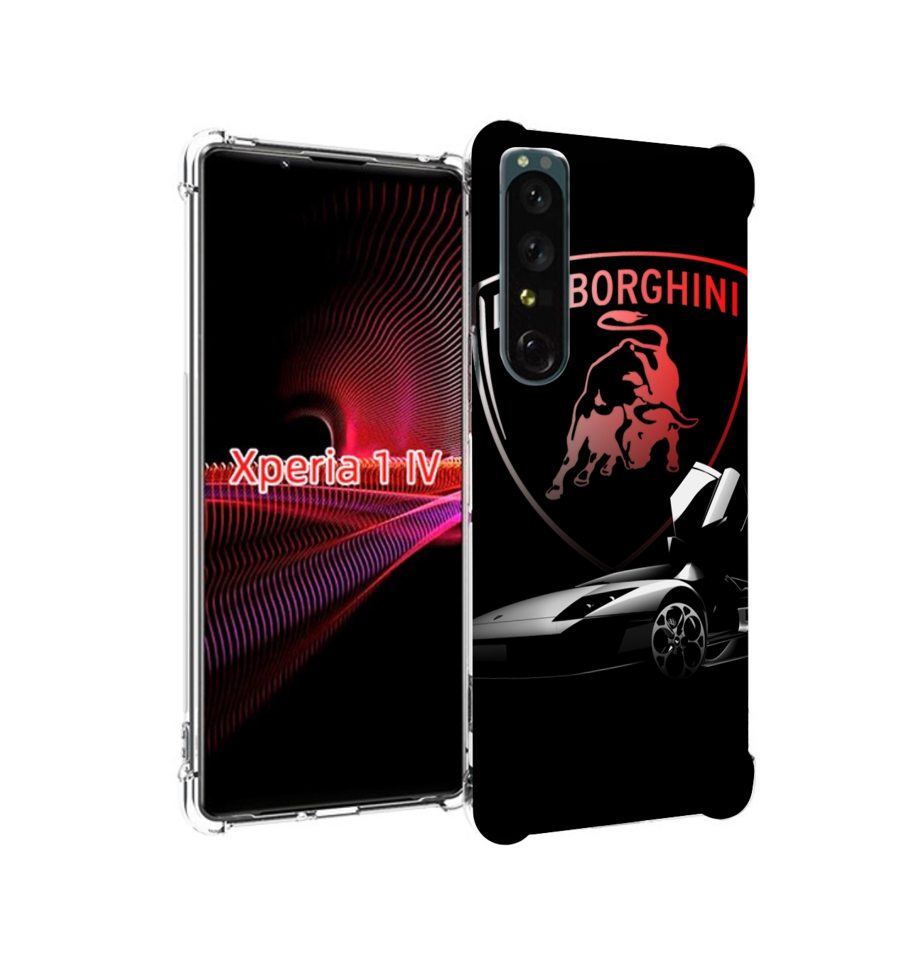 

Чехол накладка MyPads Ламборгини-black мужской для Sony Xperia 1 IV, Прозрачный, Tocco