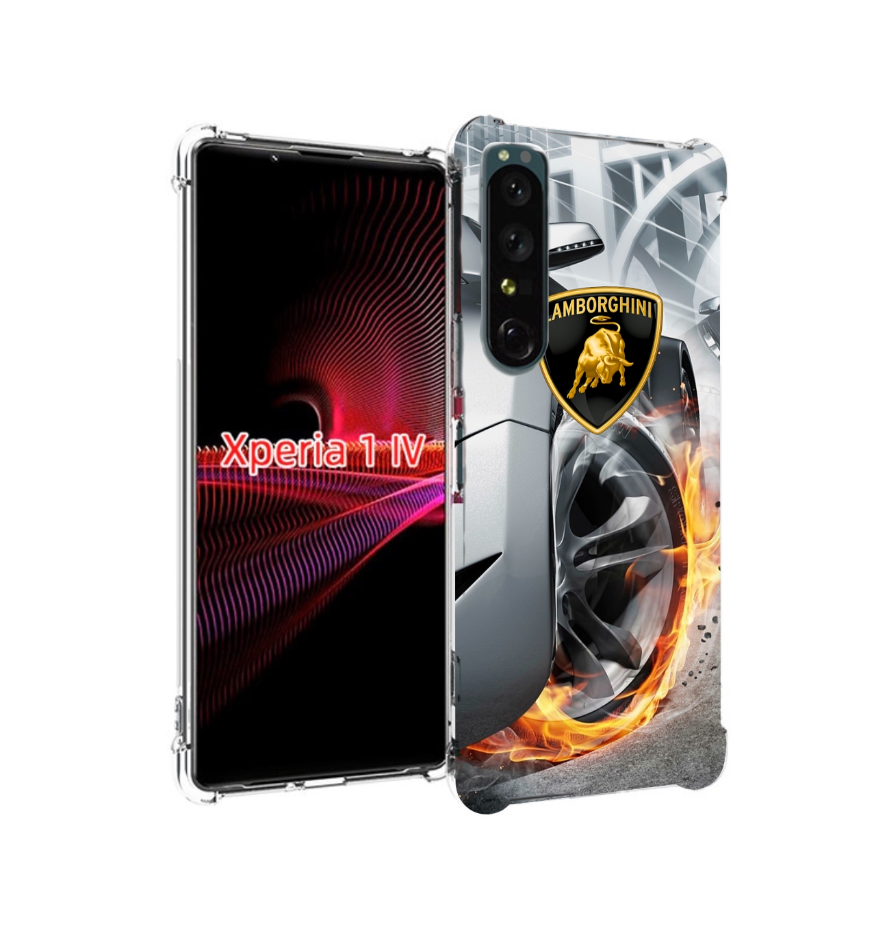 

Чехол накладка MyPads Ламборгини мужской для Sony Xperia 1 IV, Прозрачный, Tocco