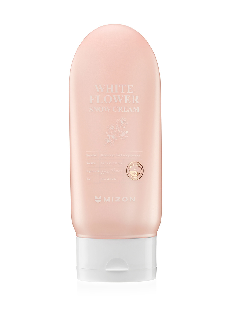 Крем для лица MIZON Осветляющий  White Flower Snow Cream lcosmetics крем мыло elegance с экстрактом пиона 450