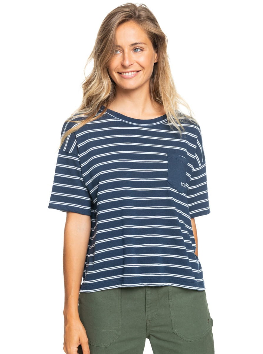 

Футболка женская Roxy 345464 синяя S, Синий
