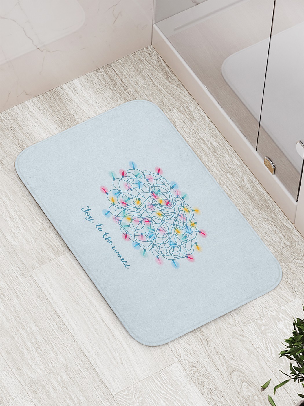 

Коврик противоскользящий для ванной, сауны, бассейна, 77х52 см bath_81563 JoyArty