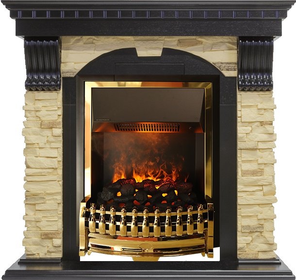 

Каминокомплект Dublin - Венге / Сланец с очагом Atherton