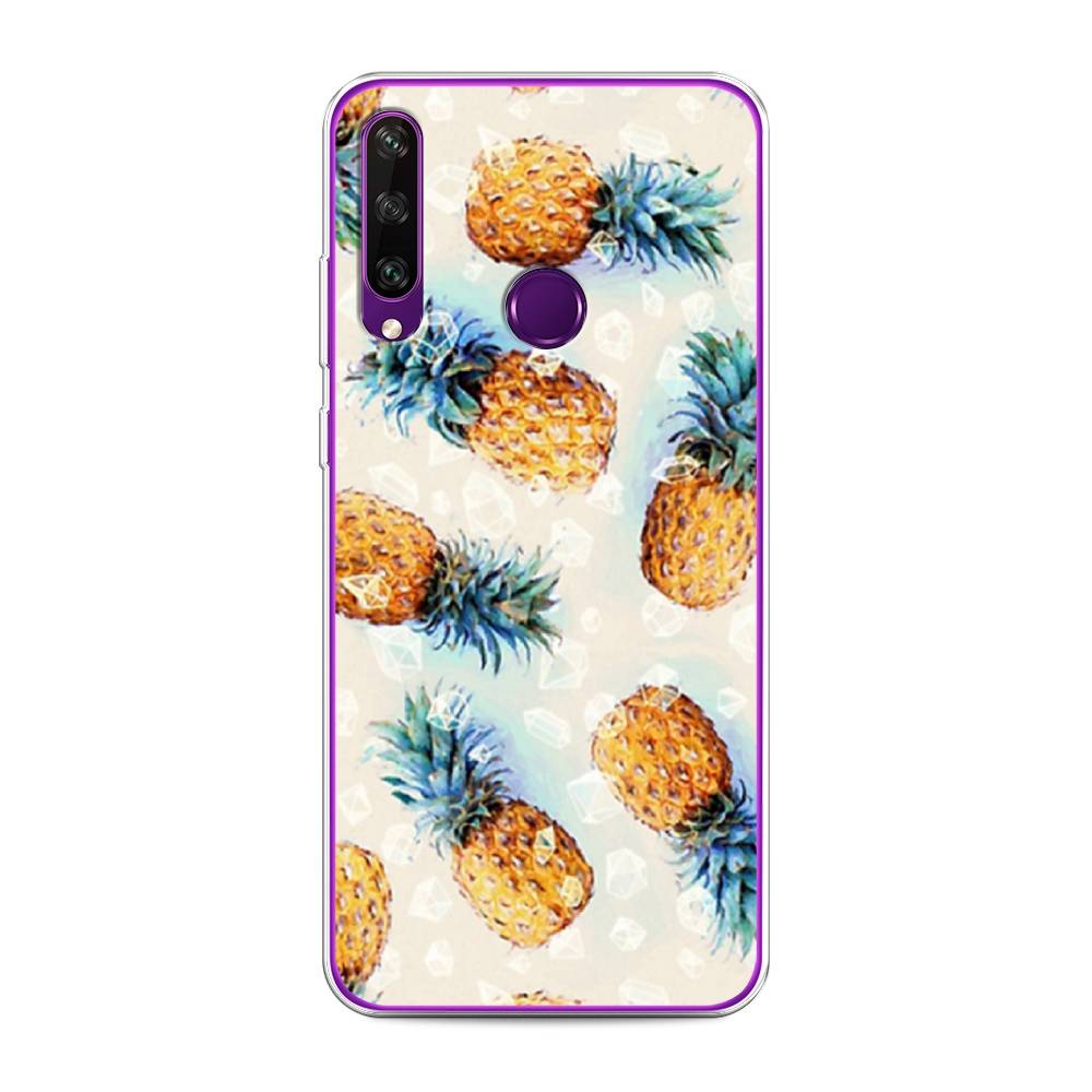

Чехол Awog на Huawei Y6p "Ананасы", Бежевый, 6103250-3