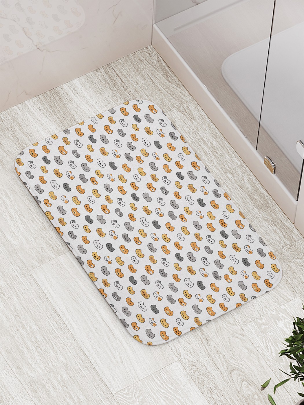 

Коврик противоскользящий для ванной, сауны, бассейна, 77х52 см bath_81526 JoyArty