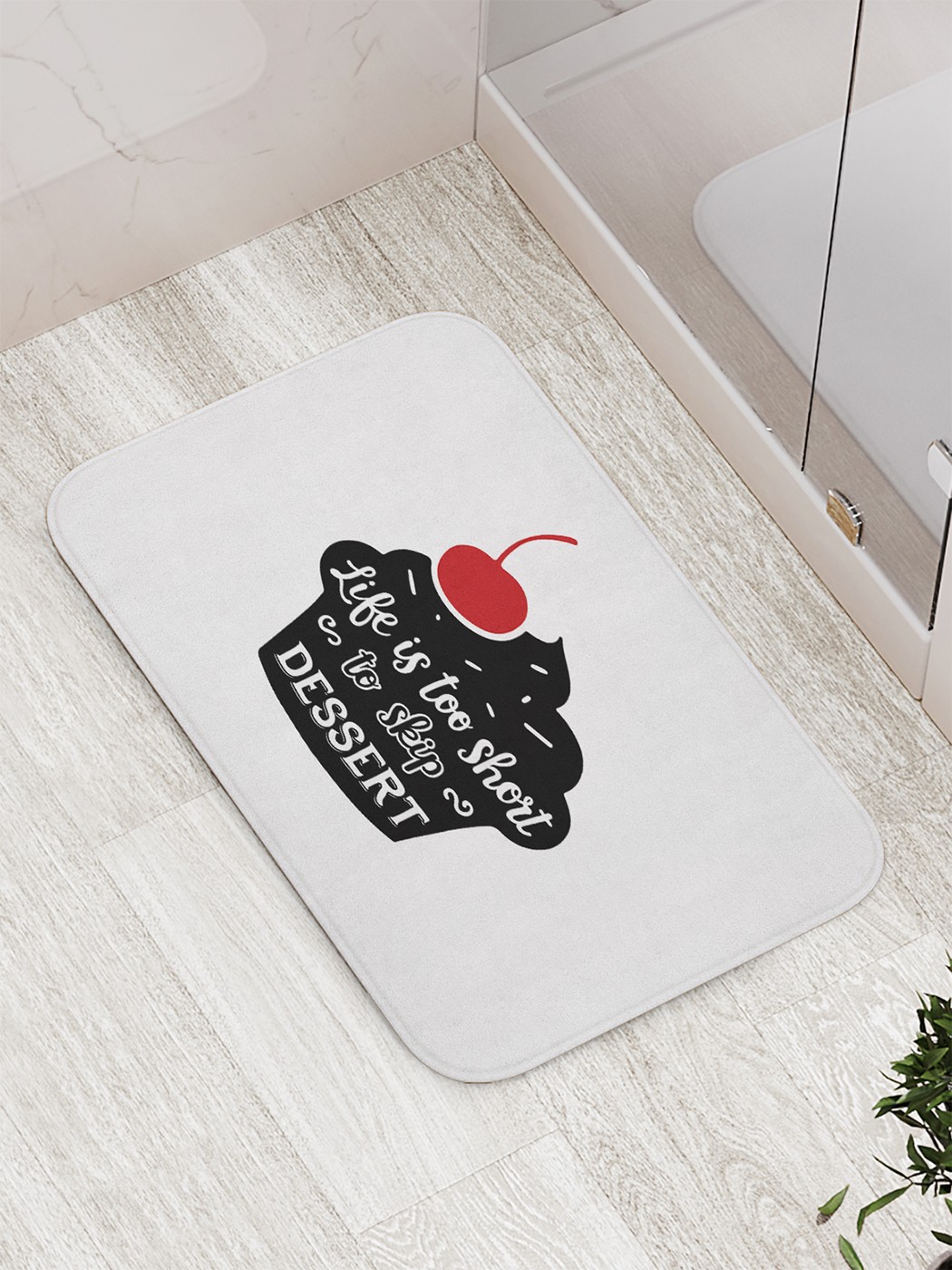 

Коврик противоскользящий для ванной, сауны, бассейна, 77х52 см bath_81525 JoyArty