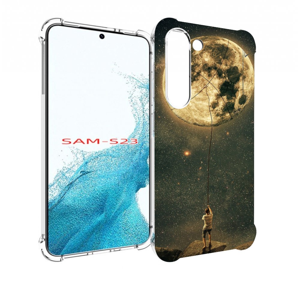 

Чехол MyPads Луна-светит для Samsung Galaxy S23, Прозрачный, Tocco