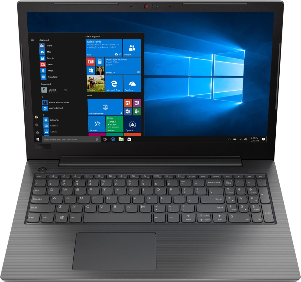 фото Ноутбук lenovo v130-15ikb dark grey (81hn00xuru)