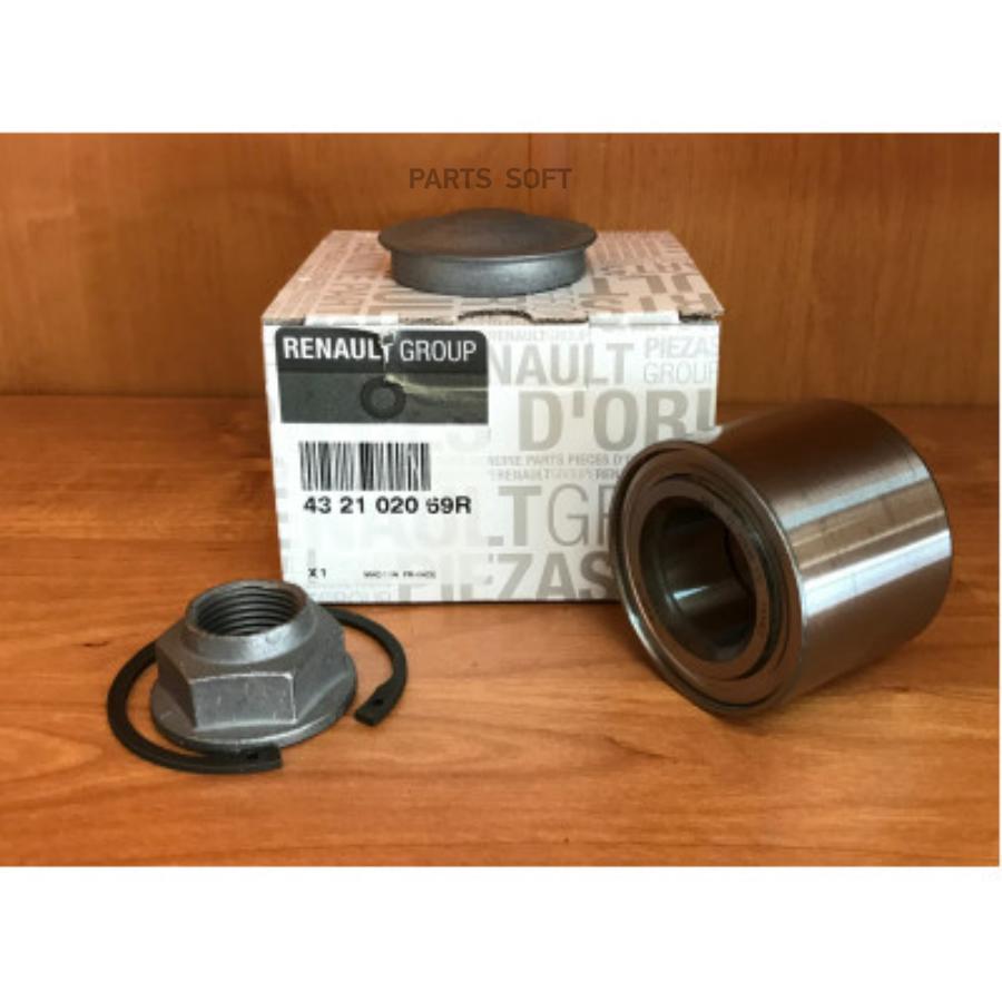 

Подшипник Задней Ступицы Duster RENAULT 43 21 020 69R