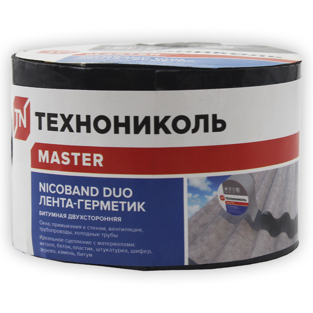 

Лента-герметик Nicoband Duo (7,5 см х 3м) универсальная самоклеящаяся
