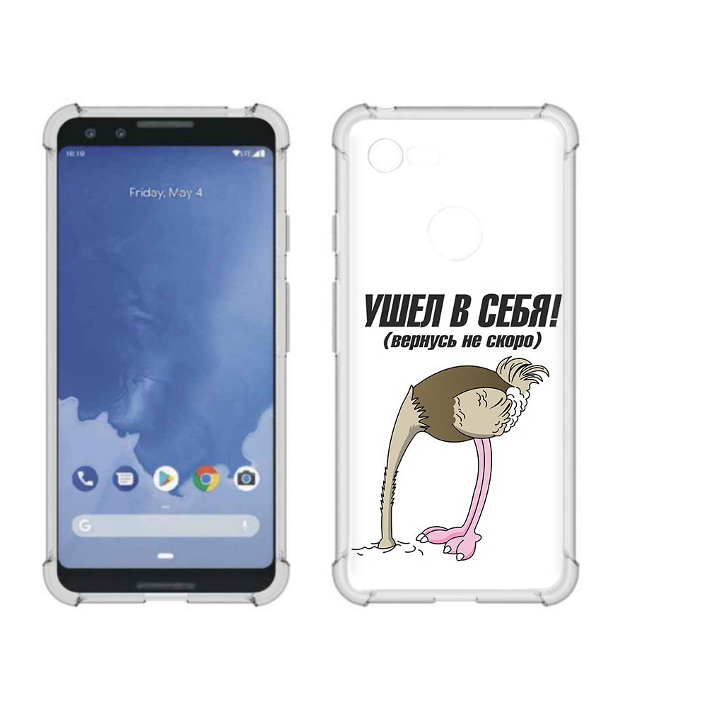 

Чехол MyPads Tocco для Google Pixel 3 ушел в себя, Прозрачный, Tocco