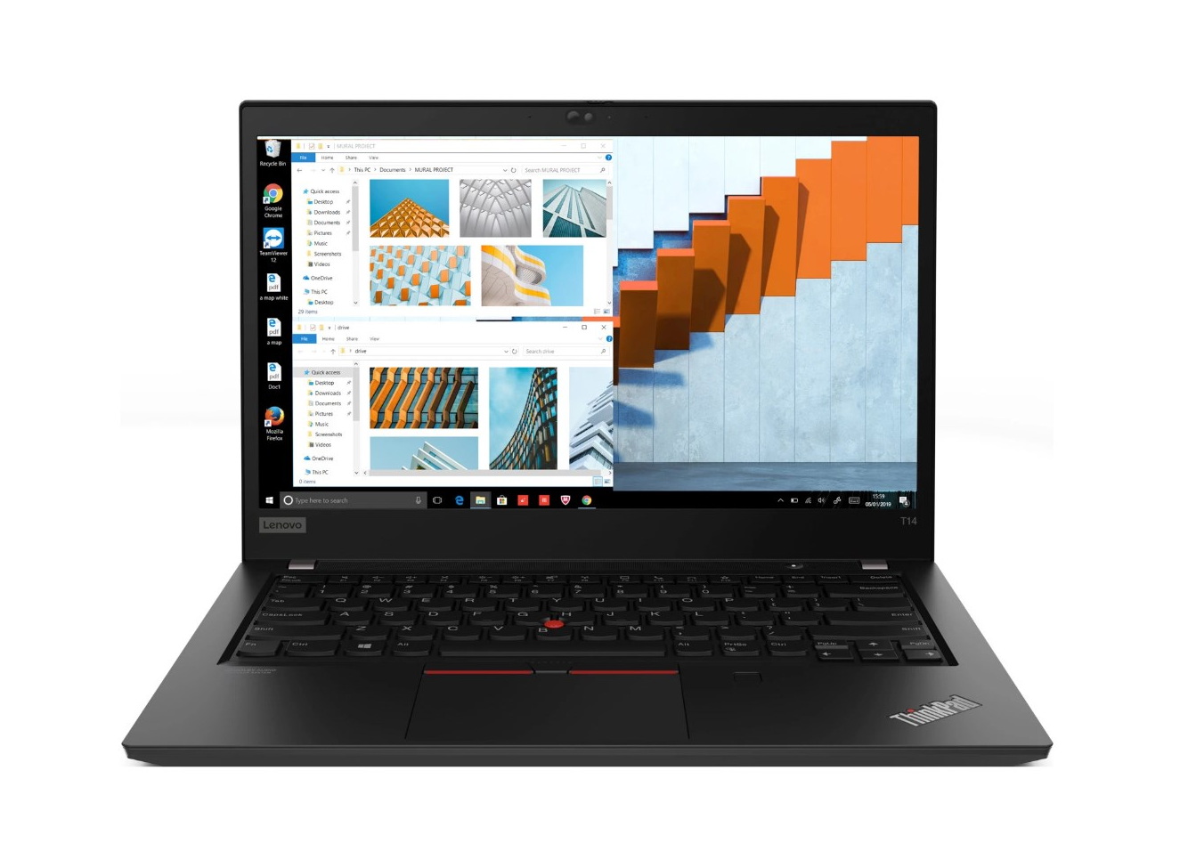 фото Ноутбук lenovo thinkpad t14 g1 t, black (20ud000yrt)