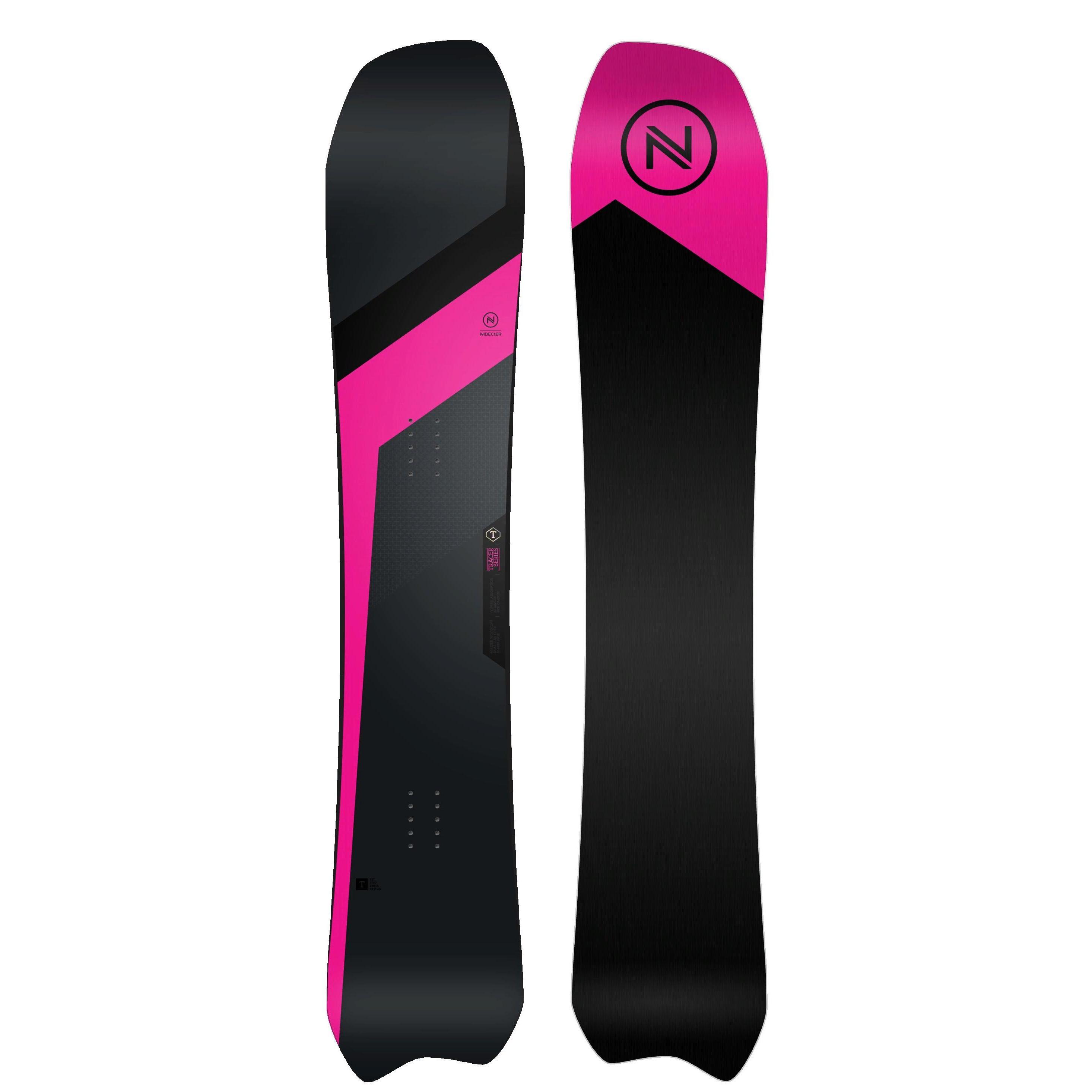 фото Сноуборд nidecker tracer-regular 2019, black/pink, 157 см