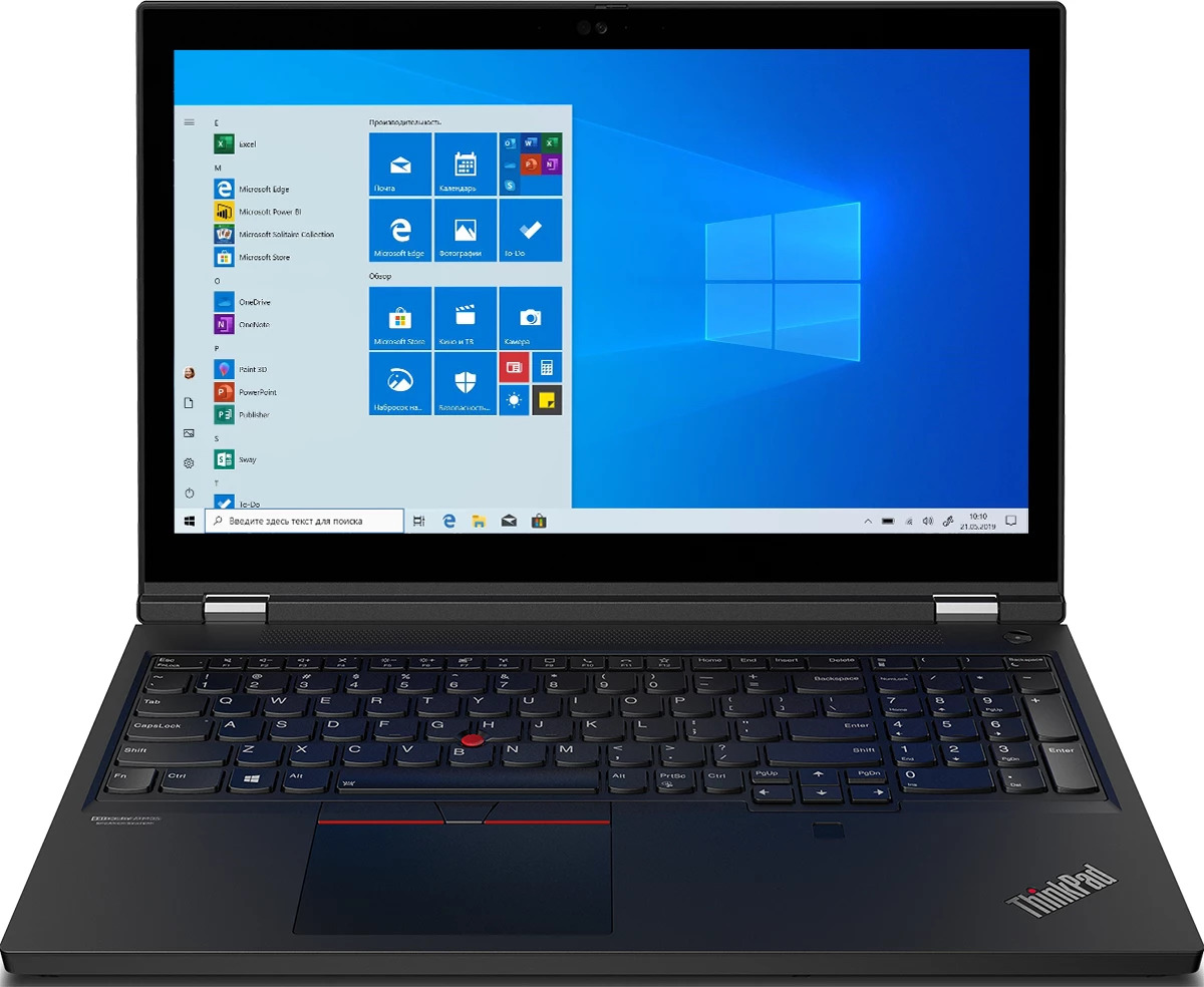 

Ноутбук Lenovo ThinkPad P15 Black (20ST005VRT), ThinkPad P15