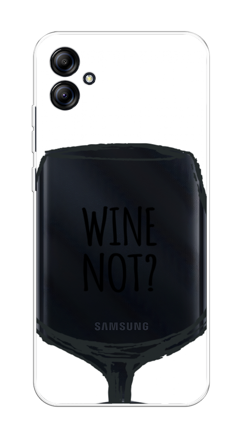 

Чехол на Samsung Galaxy A04e "Wine not white", Белый, 2107650-6
