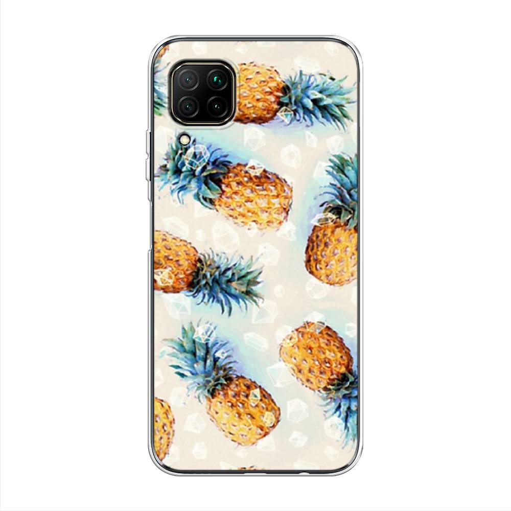 

Чехол Awog на Huawei Nova 6 SE "Ананасы", Бежевый, 611750-3