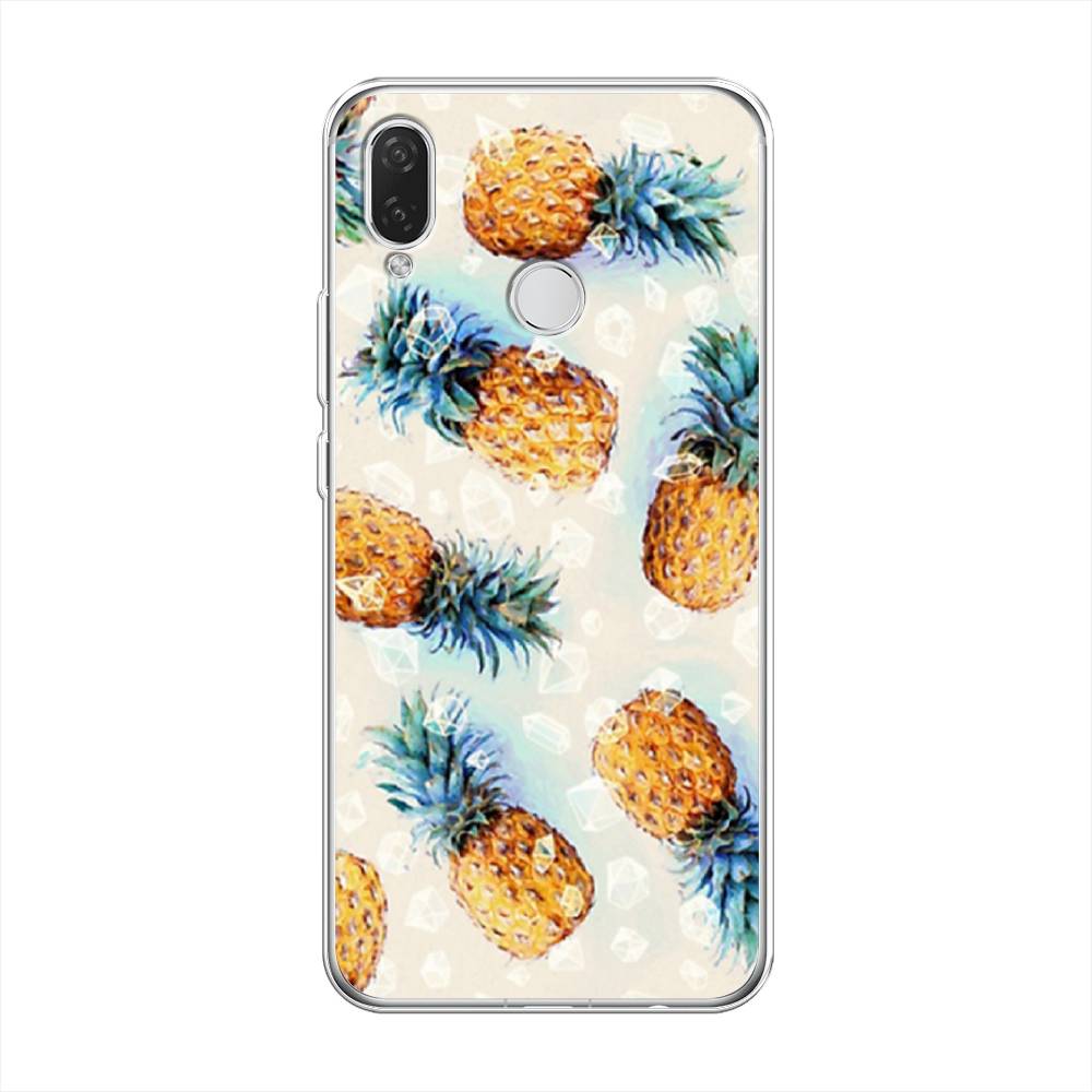 

Чехол Awog на Huawei Nova 3i "Ананасы", Бежевый, 68350-3