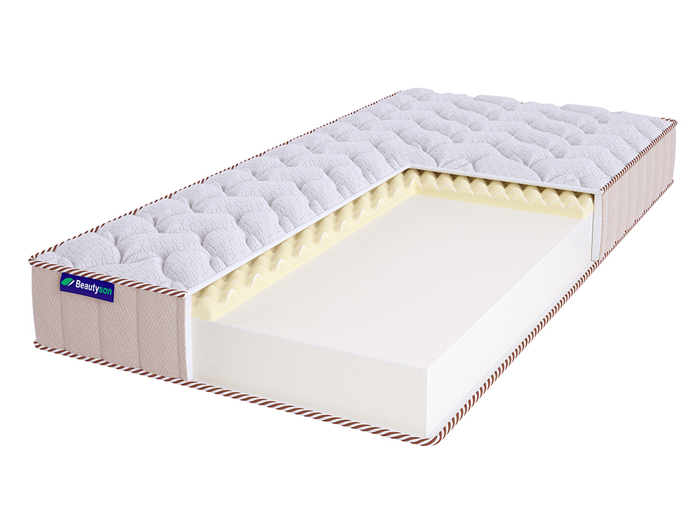 

Матрас BeautySon FOAM 10 Massage LUX 75х200, Белый, FOAM 10 Massage LUх