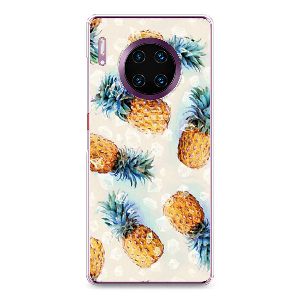 

Чехол Awog на Huawei Mate 30 Pro "Ананасы", Бежевый, 610450-3