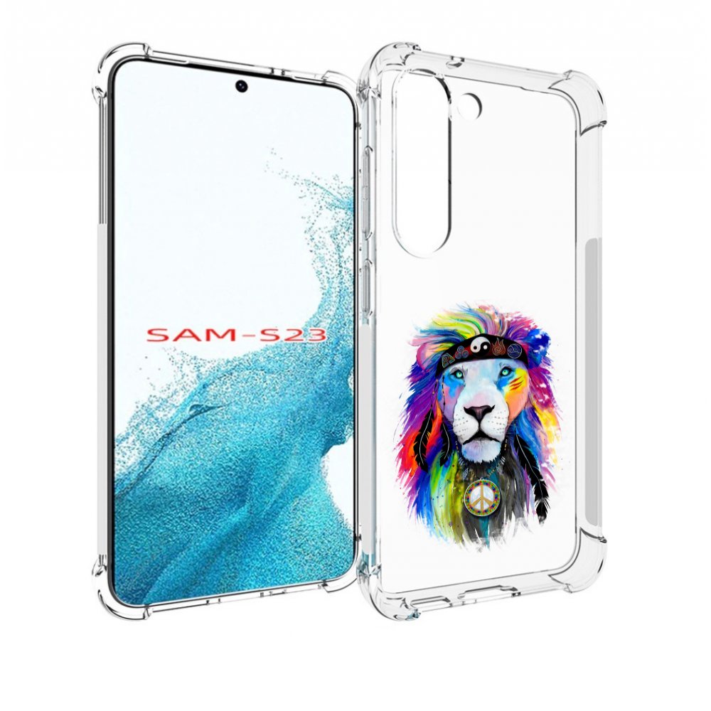 

Чехол MyPads Лев 3 для Samsung Galaxy S23, Прозрачный, Tocco