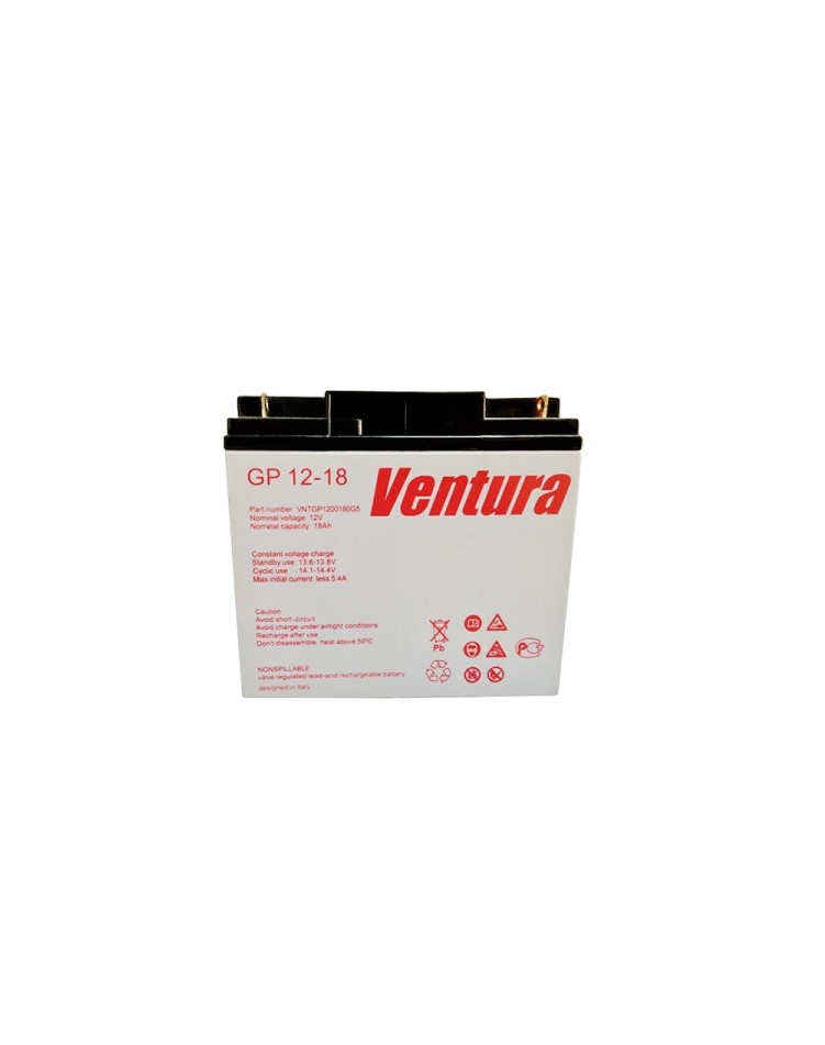 

Аккумулятор для ИБП Ventura 18 А/ч 12 В (52516)