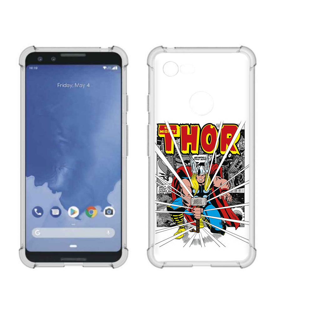 

Чехол MyPads Tocco для Google Pixel 3 тор рисунок, Прозрачный, Tocco