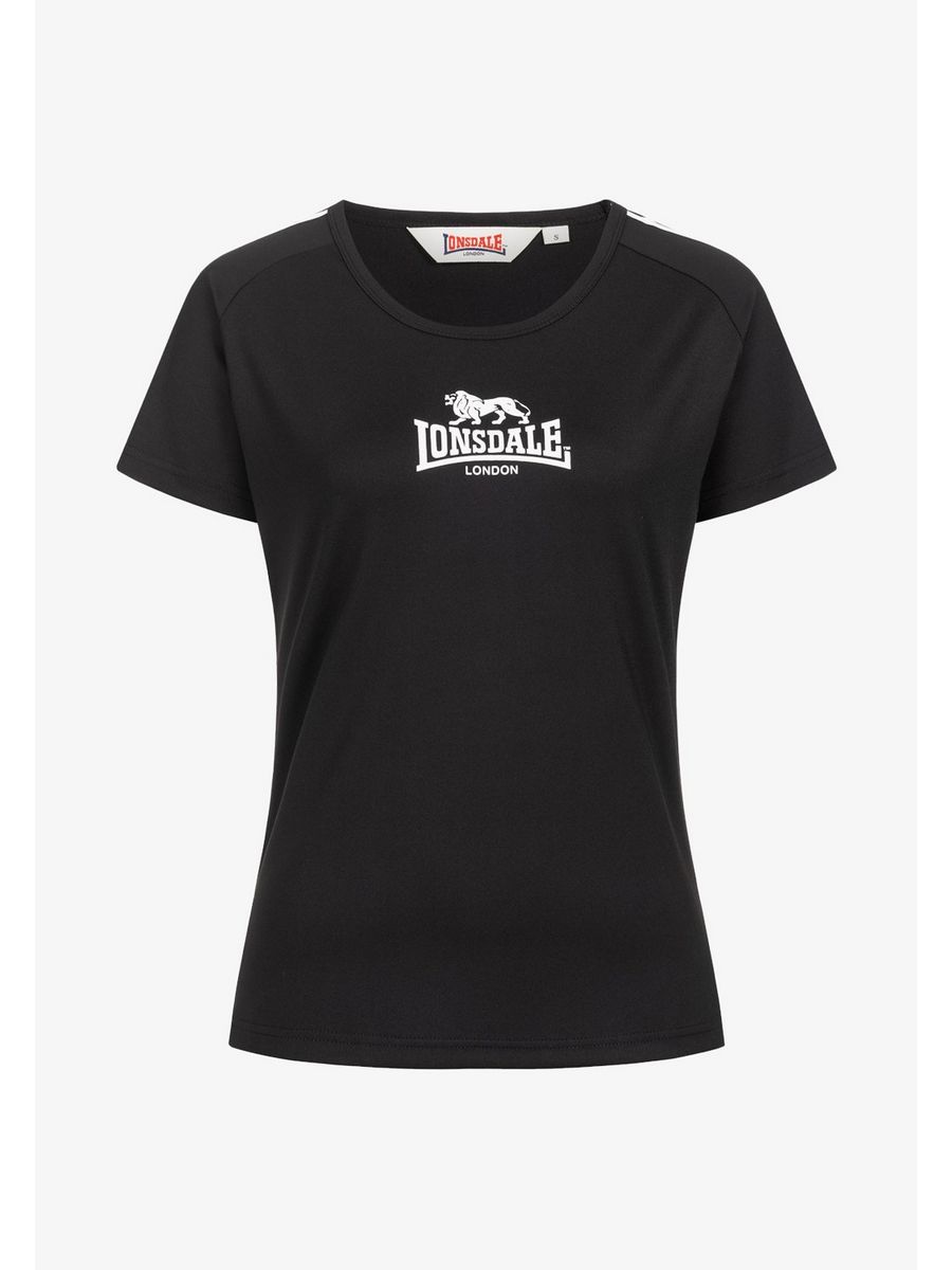 

Футболка женская Lonsdale L2G21D00H черная 2XL, Черный, L2G21D00H