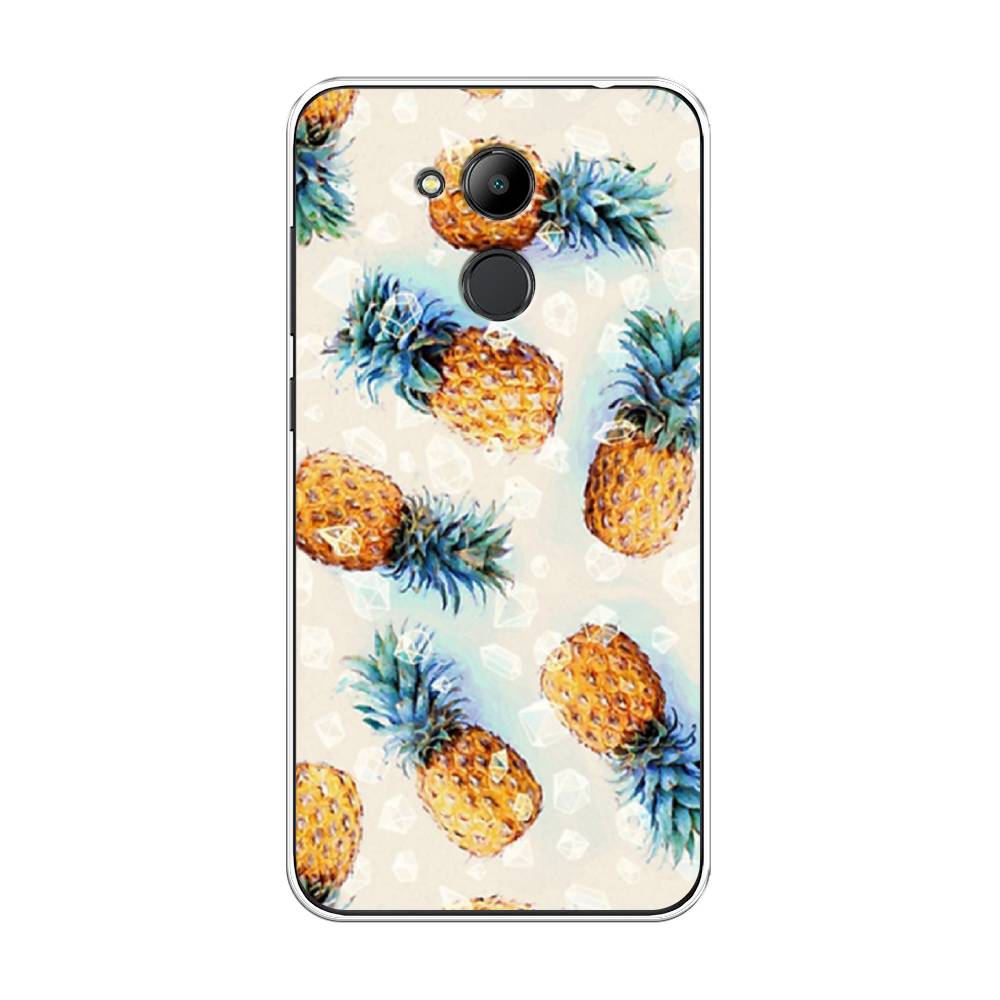 

Чехол Awog на Honor 6C Pro "Ананасы", Бежевый, 63850-3