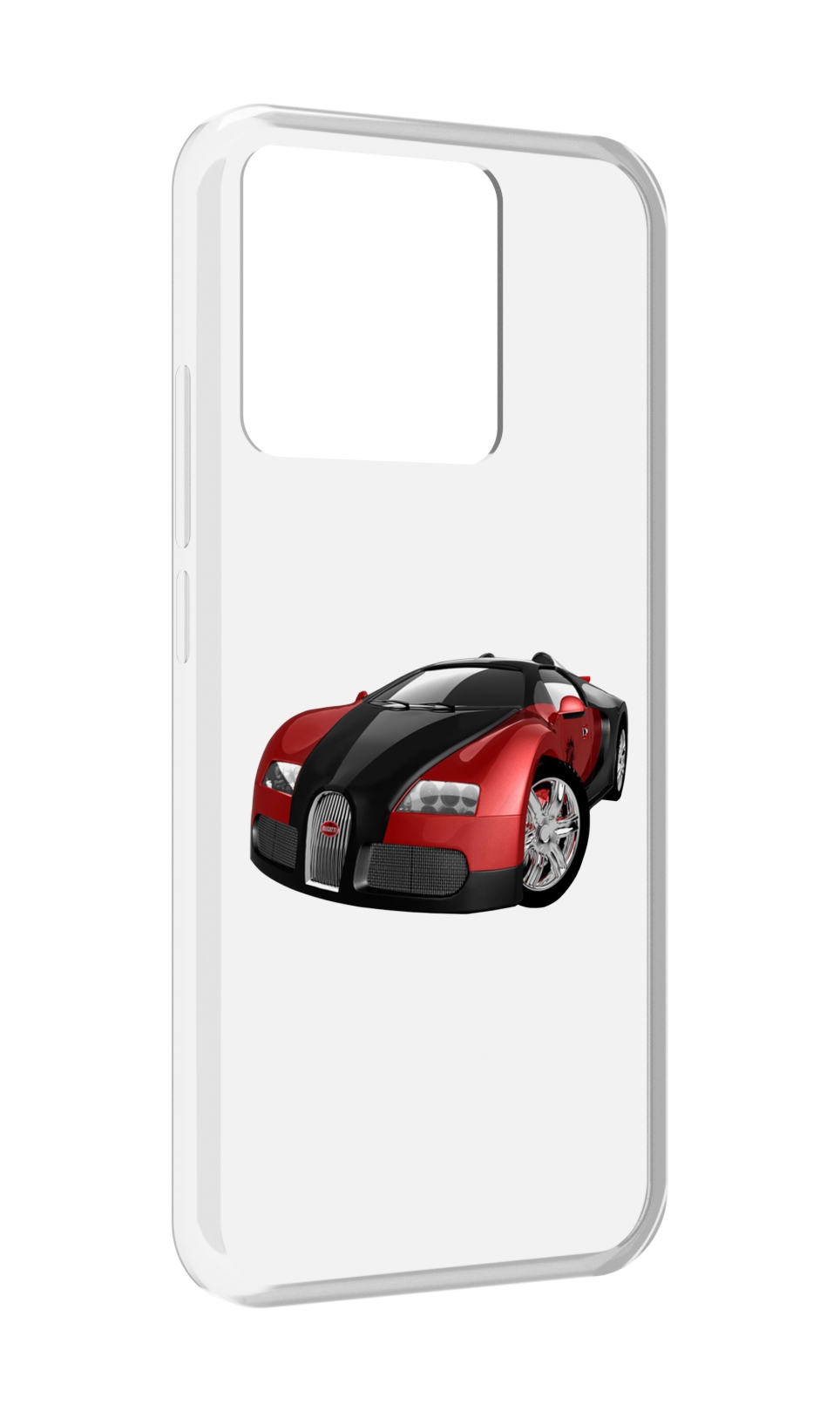 

Чехол MyPads Tocco для Xiaomi Redmi 10A Бука мужской, Прозрачный, Tocco