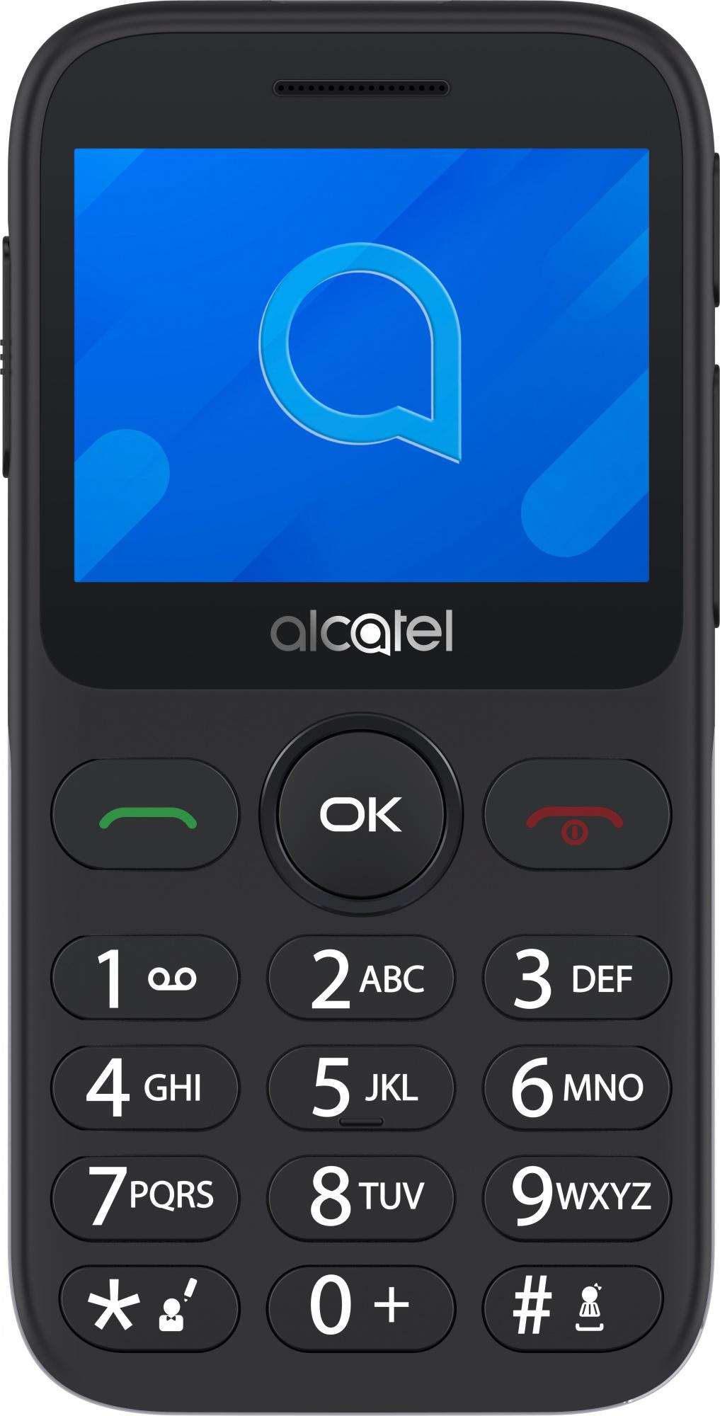 фото Мобильный телефон alcatel 2020x серебристый моноблок 1sim 2.4" 240x320 thread-x 2mpix gsm9