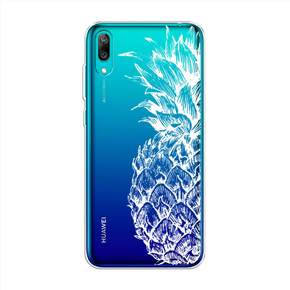 

Чехол Awog "Ананас графика белая" для Huawei Y7 Prime 2019