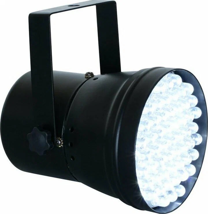 фото Beamz led par 36 dmx white светодиодный прожектор направленного белого света просвет