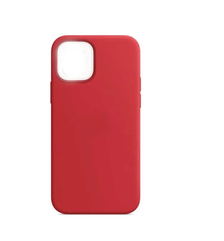 фото Чехол luazon для apple iphone 12 / 12 pro soft-touch silicone red 6248020