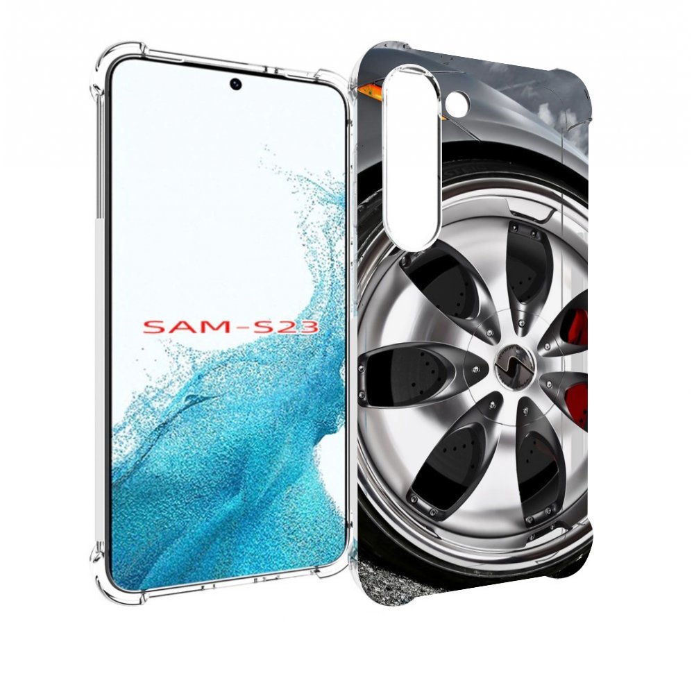 

Чехол MyPads Колесо мужской для Samsung Galaxy S23, Прозрачный, Tocco