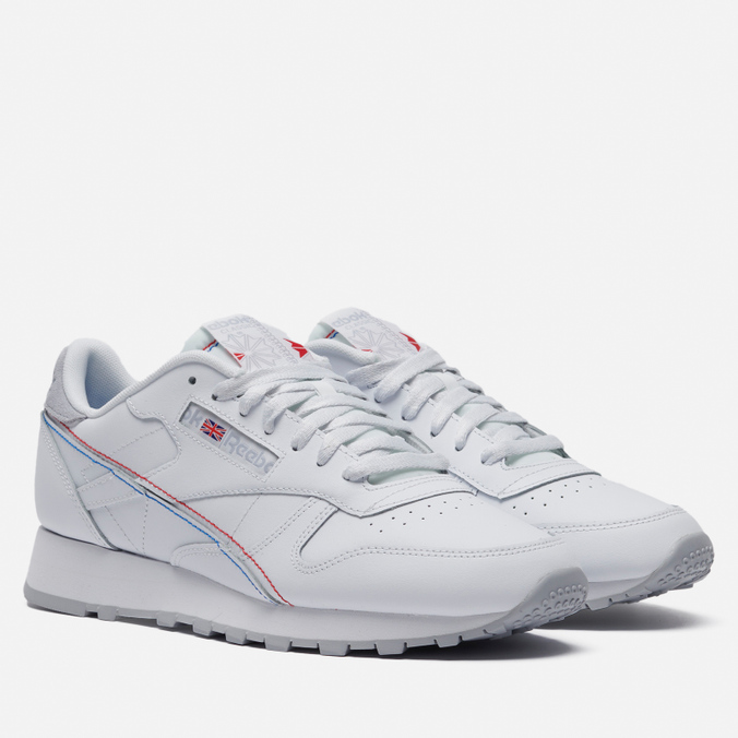 

Мужские кроссовки Reebok Classic Leather Make It Yours белый, размер 45 EU, Classic Leather Make It Yours