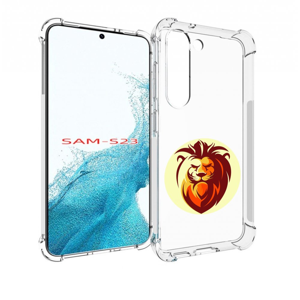 

Чехол MyPads Картинка-Лев для Samsung Galaxy S23, Прозрачный, Tocco