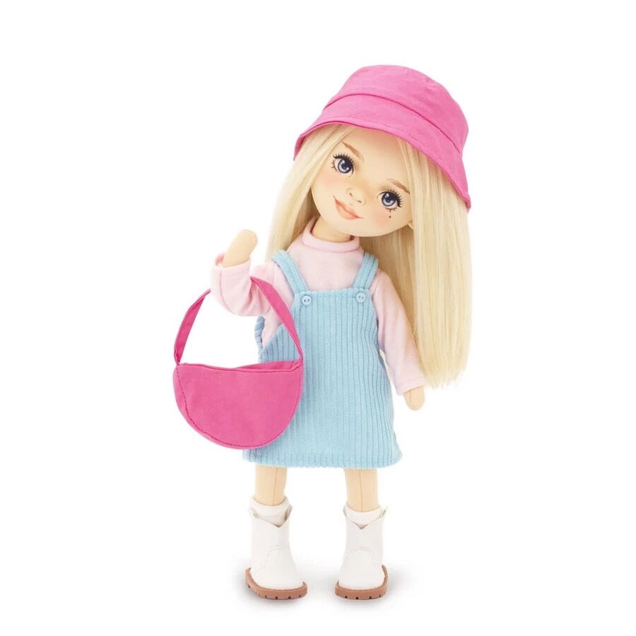 Кукла Orange Toys Sweet Sisters Mia в голубом сарафане Весна SS1-13 кукла orange toys sweet sisters lilu в зеленом свитере весна ss4 16