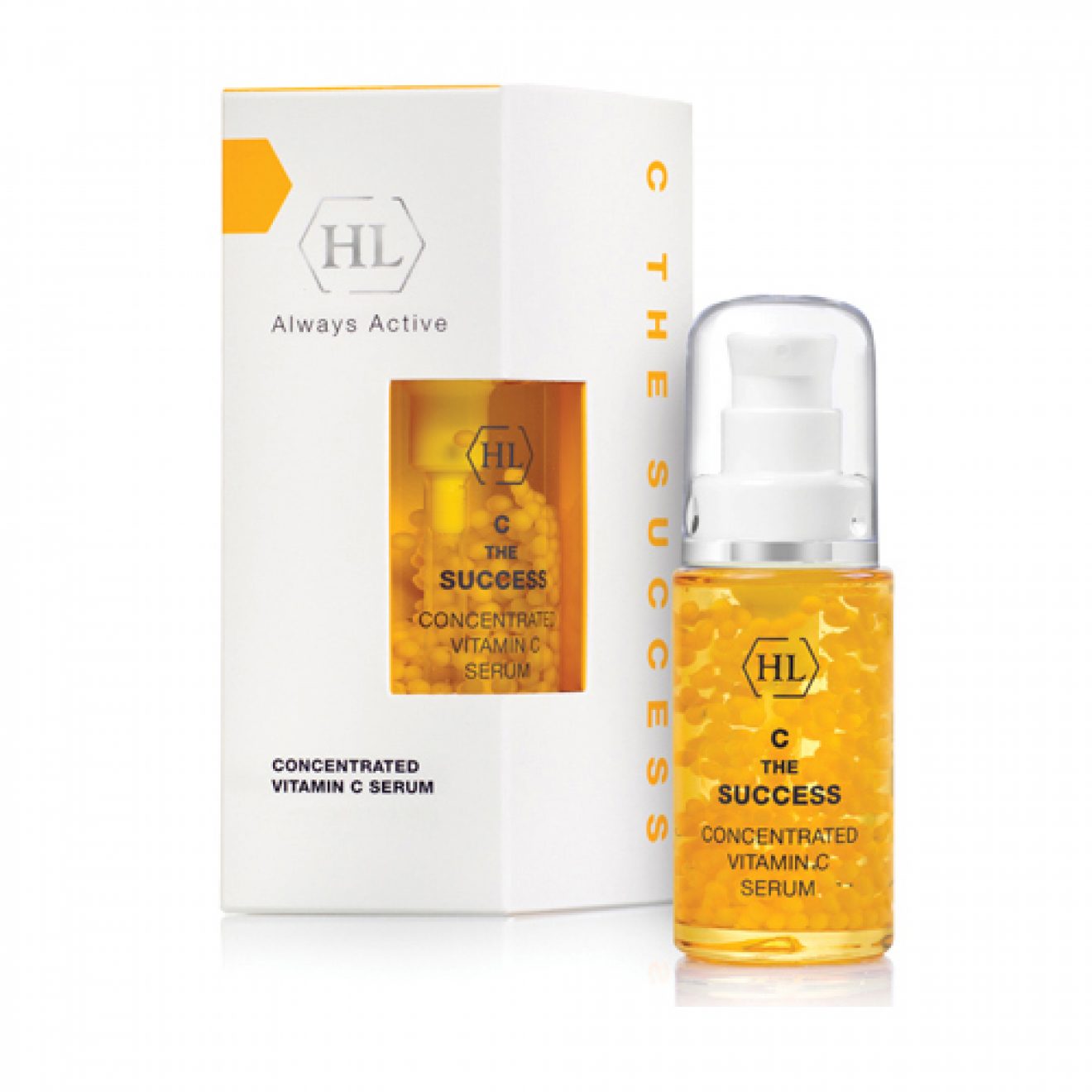 Сыворотка для лица Holy Land Concentrated vitamin C Serum 30 мл inspira cosmetics age reboot serum интенсивно омолаживающая сыворотка 2 x 10 мл