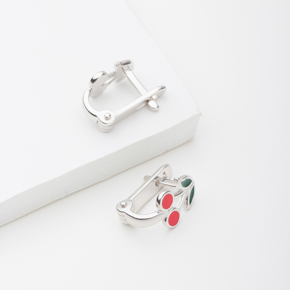 

Серьги из серебра с эмалью НАШЕ ЗОЛОТО ЮП1200411171, ЮП1200411171