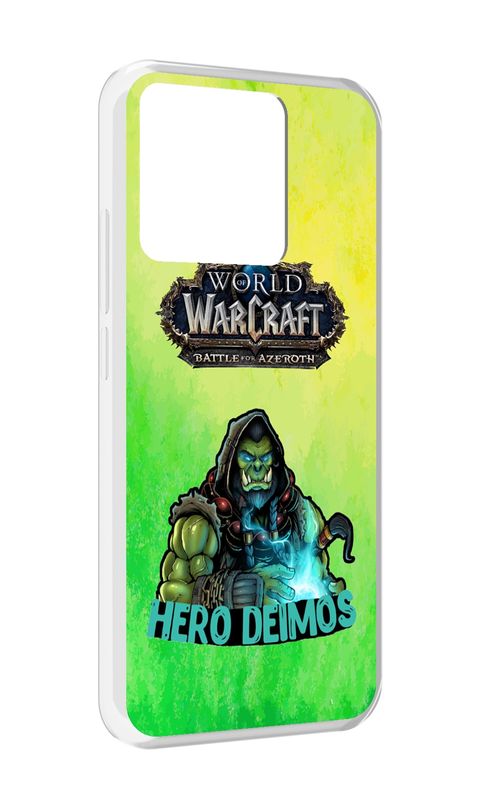 

Чехол MyPads Tocco для Xiaomi Redmi 10A world-of-warcraft мужской, Прозрачный, Tocco